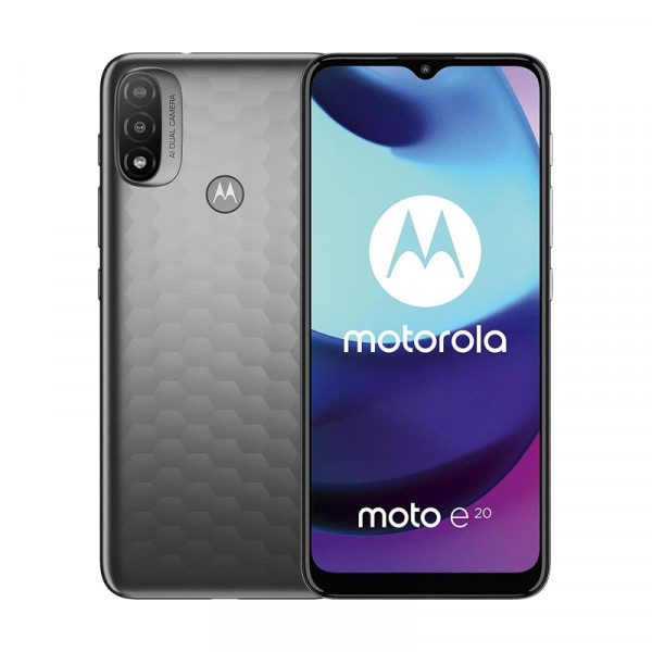 Mobilni telefon Motorola E20 2GB/32GB Graphite Grey Siva